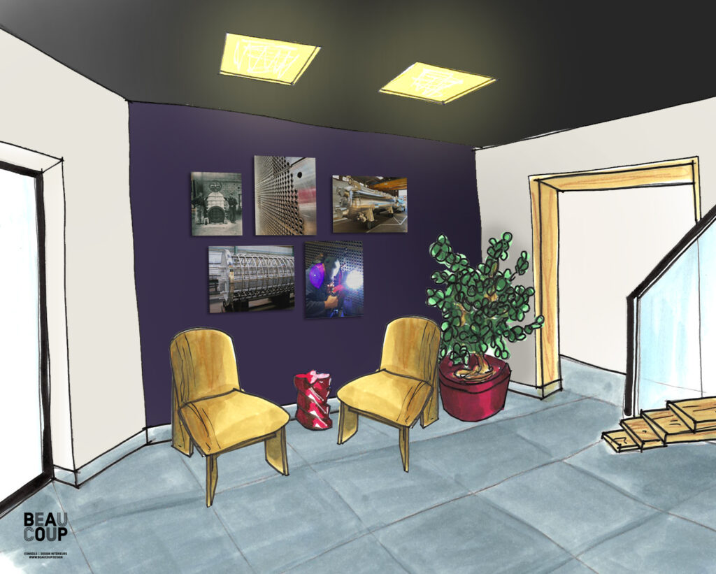 fauteuil design Andreas Bergsaker suspension Vertigo bronze horloge Star Clock design vintage table basse organique chêne noir tables d’appoint rouges